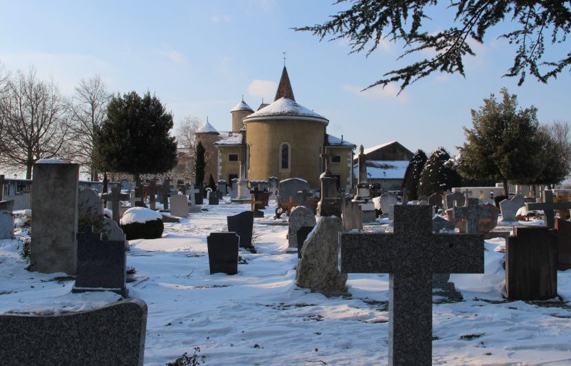 Church Compesières, Switzerland